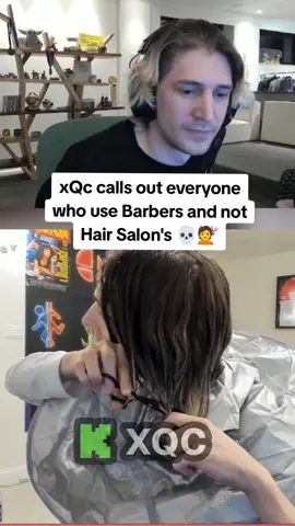is this based or not 💀 #xqc #barbers #haircut #hairsalon #hair #funny #fyp 