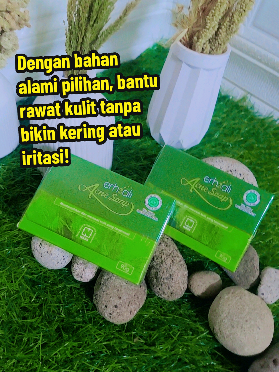 📦 Sabun Jerawat Erhsali Acne Soap - Solusi Kulit Bersih Bebas Jerawat! 🌿✨ Masih struggling sama jerawat bandel? Saatnya beralih ke Erhsali Acne Soap by NASA! Sabun khusus yang diformulasikan untuk kulit berjerawat dengan kandungan alami yang menenangkan & menyehatkan kulit. ✅ Membantu mengurangi jerawat ✅ Membersihkan kotoran dan minyak berlebih ✅ Menjaga kulit tetap lembab dan segar ✅ Cocok untuk remaja & dewasa ✅ Halal, aman, dan sudah BPOM 🌱 Dengan bahan alami pilihan, bantu rawat kulit tanpa bikin kering atau iritasi! 🌟 Wajah Bersih, Percaya Diri Kembali! Cobain sekarang juga, jangan tunggu parah! #ErhsaliAcneSoap #SabunJerawat #NASAOfficial #SabunJerawatNASA #SabunAntiJerawat #SkincareNASA #AcneSolution #SabunWajahAman #SabunPenghilangJerawat #JerawatPergi #SabunUntukJerawat #JerawatBandel #SabunAmpuhJerawat #SkincareAlami #SkincareHalal #SabunNASA #ErhsaliNASA #SabunWajahRemaja #SabunJerawatTerbaik #SabunWajahPria #SabunWajahWanita #PerawatanJerawat #JerawatHilaaaang #BPOMApproved #SabunWajahAmanHalal #SkincareRemaja #ProdukNASAAsli #WajahBersihBebasJerawat #SabunAmanJerawat #ErhsaliOriginal #SabunPenghilangJerawatAlami #SabunJerawatViral #JerawatLuruh #SabunJerawatAmpuh #AntiJerawat #TipsKulitBersih #WajahBersihBersinar #SabunHerbalJerawat #SabunKulitBerminyak #KulitBersihTanpaJerawat #SabunErhsaliNASA #ReviewSabunNASA #RekomendasiSabunWajah #SabunJerawatHalal #ErhsaliSoap #SabunWajahViral #PerawatanWajahAlami #SabunWajahKeringJerawat #JerawatKempes #SabunWajahBPOM 