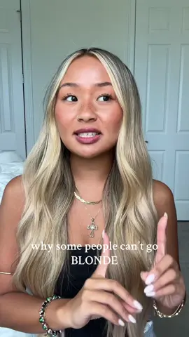 Why you can’t be blonde! This is my take on why some people can’t get the blonde they want.  #hairtok #blondehair #fyp 