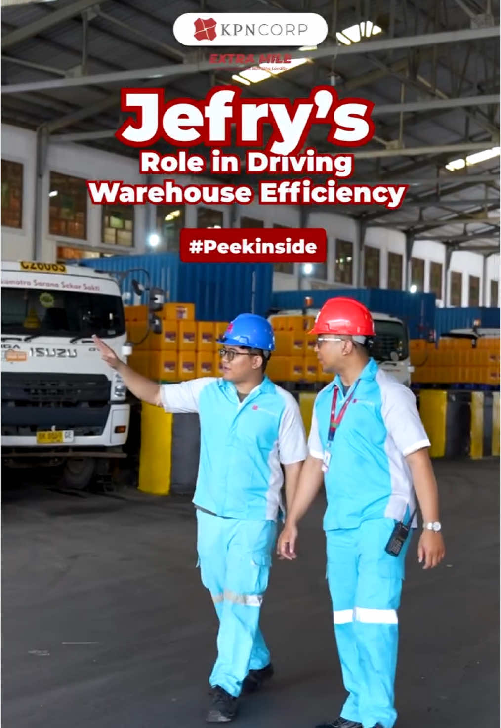Meet Jefry Assidiqi from our KPN Downstream Business Unit - Warehouse Division, and discover his role as a Warehouse Supervisor!⭐ One of his key contributions is the improvement of the Warehouse Management System, which serves as a great example of how he drives warehouse efficiency. #lifeatKPN #sobatSIGAP #EXTRAMILE #Warehouse