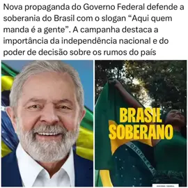 “Aqui quem manda é a gente” — esse é o slogan da nova campanha publicitária do Governo Federal, que reforça a defesa da soberania nacional. A peça exalta a autonomia do Brasil em decisões estratégicas e políticas, destacando valores como independência, orgulho e identidade nacional.