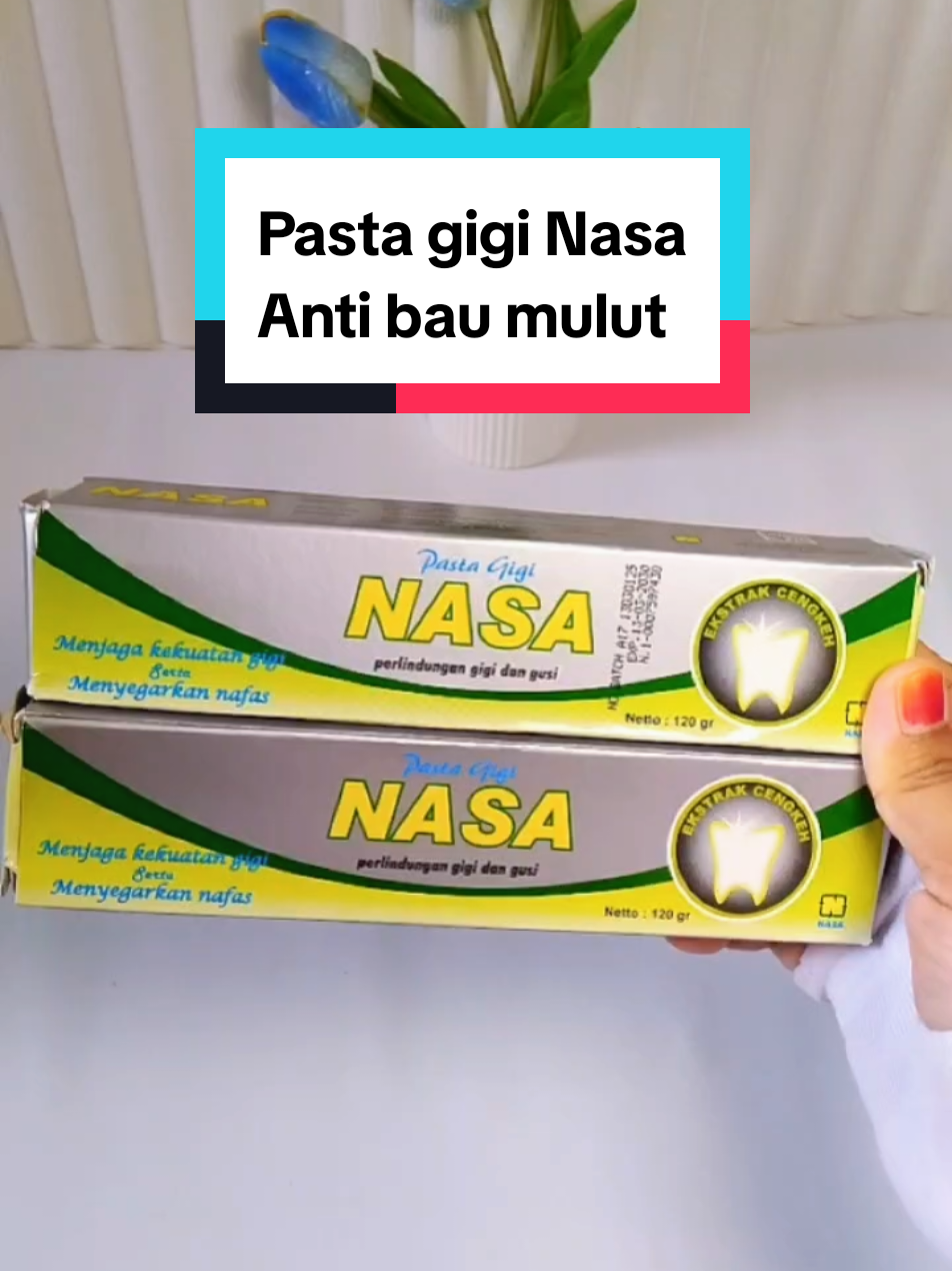 Pasta gigi Nasa #pastagigi #pastagiginasa #pastagigipemutih #pastagigialami #pastagigimurah #pastagigiviral #pastagigiviraltiktok #pastagigitiktok #pastagigiantibaumulut #pastagigiantibakteri #cuantanpabatas #cuantanpabatas✅ #cuantanpabatass #affiliatemarketing #affiliate #affiliatetiktok #affiliatepemula #fyp 
