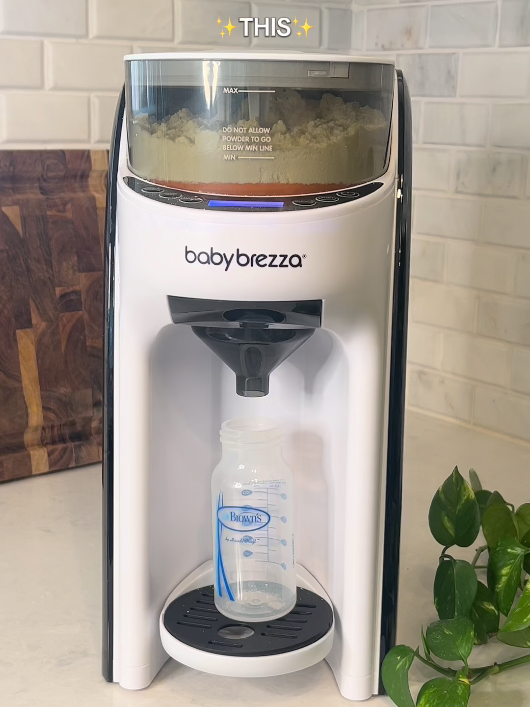 She’s beauty, she’s grace, she makes formula at my baby’s pace 👶✨ Buy now in our TikTok shop! #FormulaProAdvanced #ModernParenting #milkmaker #babybrezza #instant #bottlefeeding