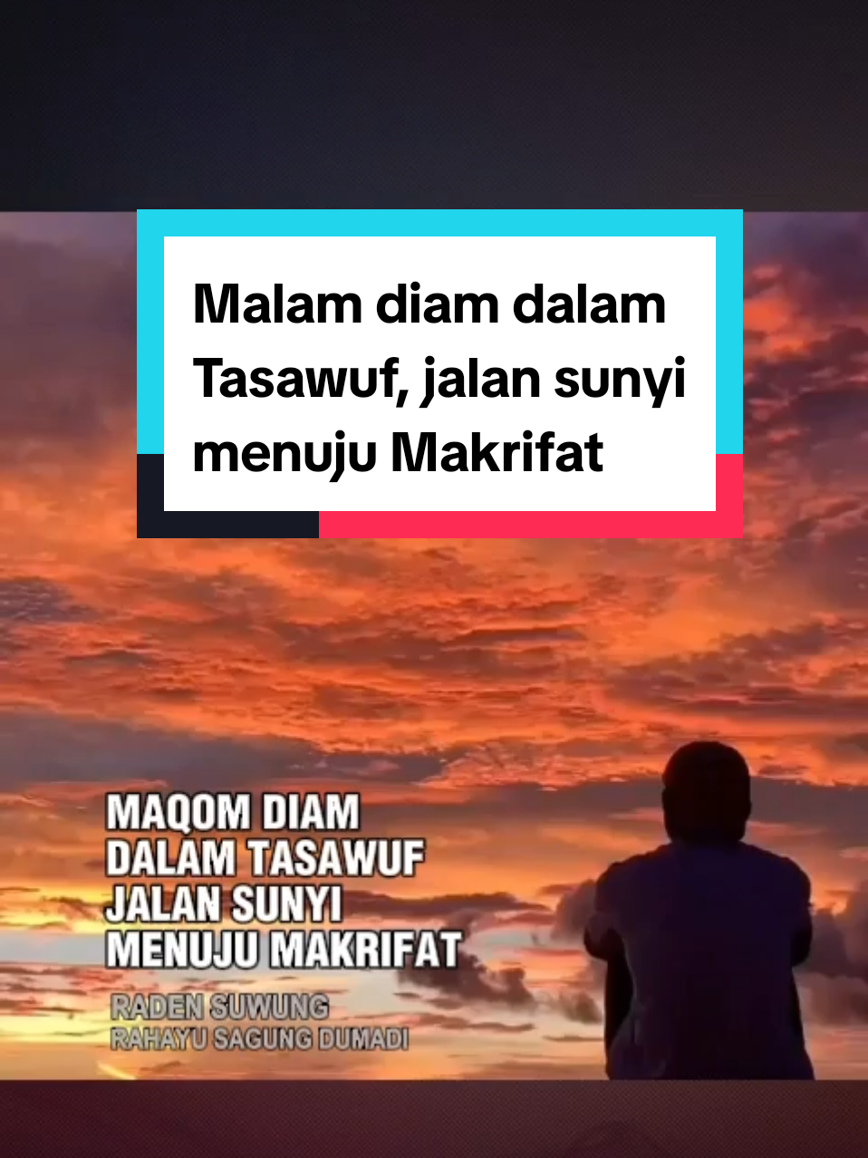 Makin diam dalam Tasawuf, jalan sunyi menuju makrifat #ilmutauhid #ilmusejati #ilmutasawuf #hakekatmakrifat 