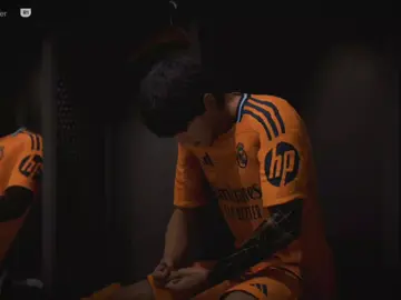 udah nyetak 5 gol tetap dimarahin gara-gara 1 kartu merah😥, btw order gamenya dibio, support hp kentang juga. Tampilan dari PS5, di HP gak jauh beda sih!#fyp #fc25 #fc24 #GameHP #carrermode #xcloud #xboxgamepas #realmadrid #madrid #jerman #foryoupage #foryou #android 