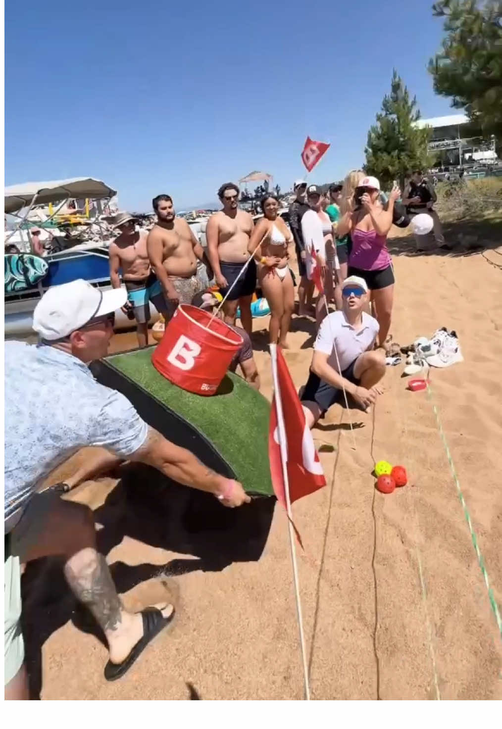 Jimmy Rollins hits his second hole-in-one of the day at the @ACChampionship! #golf #golftiktok 