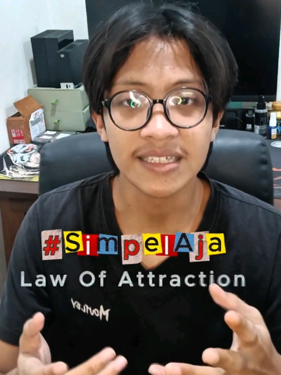 SimpelAja : Law Of Attraction Pikiran itu magnet. Apa yang lo tarik, itu yang bakal dateng. #simpelaja #lawofattraction #pengembanganpribadi  #berubahmenjadilebihbaik  #selfimprovementdaily 