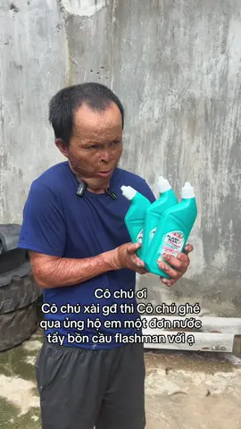 Em để giỏ hàng ở bên dưới các cô chú ạ  #nuoctayboncau #flashman #xuhuong 