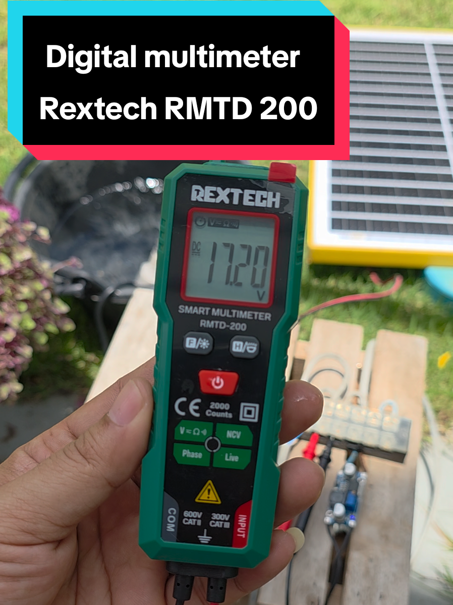แนะนำเครื่องมือวัดราคาเบาๆ ตัวนี้คือ Smart Digital multimeter วัดไฟ AC DC แบบ Auto จากแบรนด์ #Rexteh #otopdiy * ตะกร้ายังไม่มีนะครับของน่าจะขาดตลาดเดี๋ยวมีจะมาแปะให้