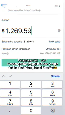 Pengangguran bukan sembarang pengangguran 😎 jadi kreator CapCut solusinya  #kreatorcapcutindonesia #xyzbca #fyp #kreatorcapcut #daftarkreatorcapcut #fyppppppppppppppppppppppp 