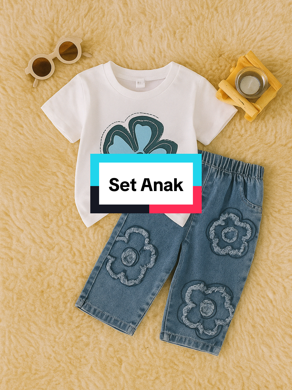 Setelan Anak Perempuan Baju Anak Motif Sweet Flowers Celana Jeans Denim Usia 1-5 Tahun Baju Anak Cewek Viral Pakaian Anak Korea Top Fashion Anak Terbaru Dan Kekinian#setanak #bajuanak #setelananakperempuan #setelananak #fashionanak #outfitanak #fyp 