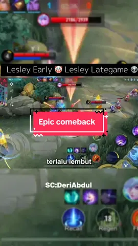 Epic comeback terbaik SC:@Deri Abdul✳️ #MLBBMysticMeow #MLBBDinoPlanet #MLBBALLSTAR #fyp #foryoupage #foryou #xyzbca #mlbbcreatorcamp #beranda #trending #tiktok #mobilelegendsbangbang 