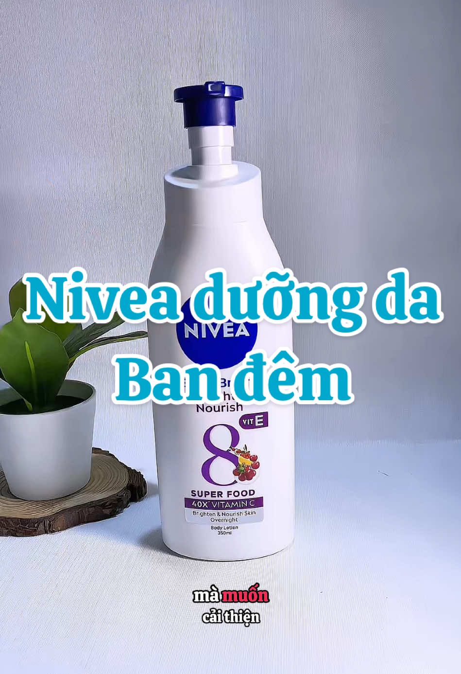 @Sunni rì viu ☺️Khách tui xài trộm vía lắm, bà nào chưa rõ gì cứ cmt dưới video nha #nivea #niveatim #nivea10supervitamin #viral #sunniriviu  