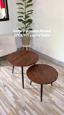Grabe sobrang ganda ng ganitong center table sa salas napaka unique ng design, high quality at durable narin plus 2PCS/SET na kaya napaka sulit talaga 🥰💯 #centertable #coffeetable #table #wood #woodenfurniture #homefurniture #livingarea #aesthetic #sidetable 