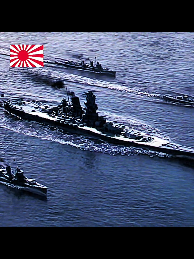 Now vs Before 😈/I think she used to be king at sea.🇯🇵⛩️🫡#batleship #midway #ww2 #japaneseempire #edit #japan 
