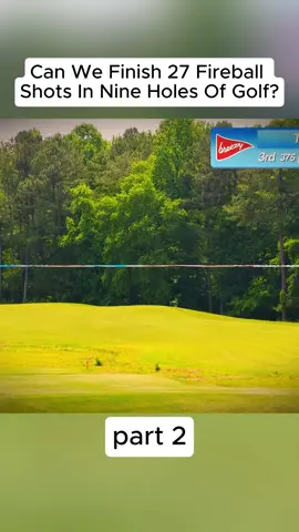 Can We Finish 27 Fireball Shots In Nine Holes Of Golf