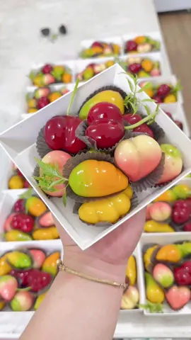 Bánh đậu xanh trái cây