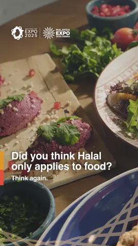 Halal ≠ just food. It’s a Global Standard 🌍✨ From skincare to fintech to pharma — Malaysia is expanding what Halal really means. 💡 Think innovation. Think clean. Think global. 📍 Catch it all at the Malaysia Pavilion @ #Expo2025Osaka #HalalIsValue #HalalInnovation #MalaysiaPavilion #MadeInMalaysia #WeavingTheFuture #TikTokAtExpo #GlobalHalal -- ハラール ＝ 食 ではありません。 それは、世界基準の価値です 🌍✨ スキンケア、フィンテック、医薬品まで—— マレーシアは、ハラールの概念をより広く展開しています。 💡イノベーションを。クリーンな仕組みを。グローバルな視点を。 📍#Expo2025Osaka のマレーシア館で、そのすべてをご体感ください。 -- Halal ≠ sekadar makanan. Ia adalah Piawaian Global 🌍✨ Daripada penjagaan kulit ke fintech hingga ke farmaseutikal — Malaysia sedang memperluaskan maksud sebenar Halal. 💡 Fikirkan inovasi. Fikirkan kebersihan. Fikirkan global. 📍 Saksikan semuanya di Pavilion Malaysia @ #Expo2025Osaka