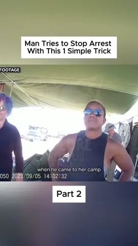 Man Tries to Stop Arrest With This 1 Simple Trick #police #bodycam #cops 