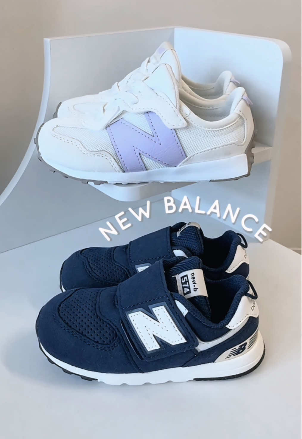 Adding new pairs to my toddler’s NB lineup 👐🏻 #nbkids #newbalance #outfitinspo #toddlershoes 