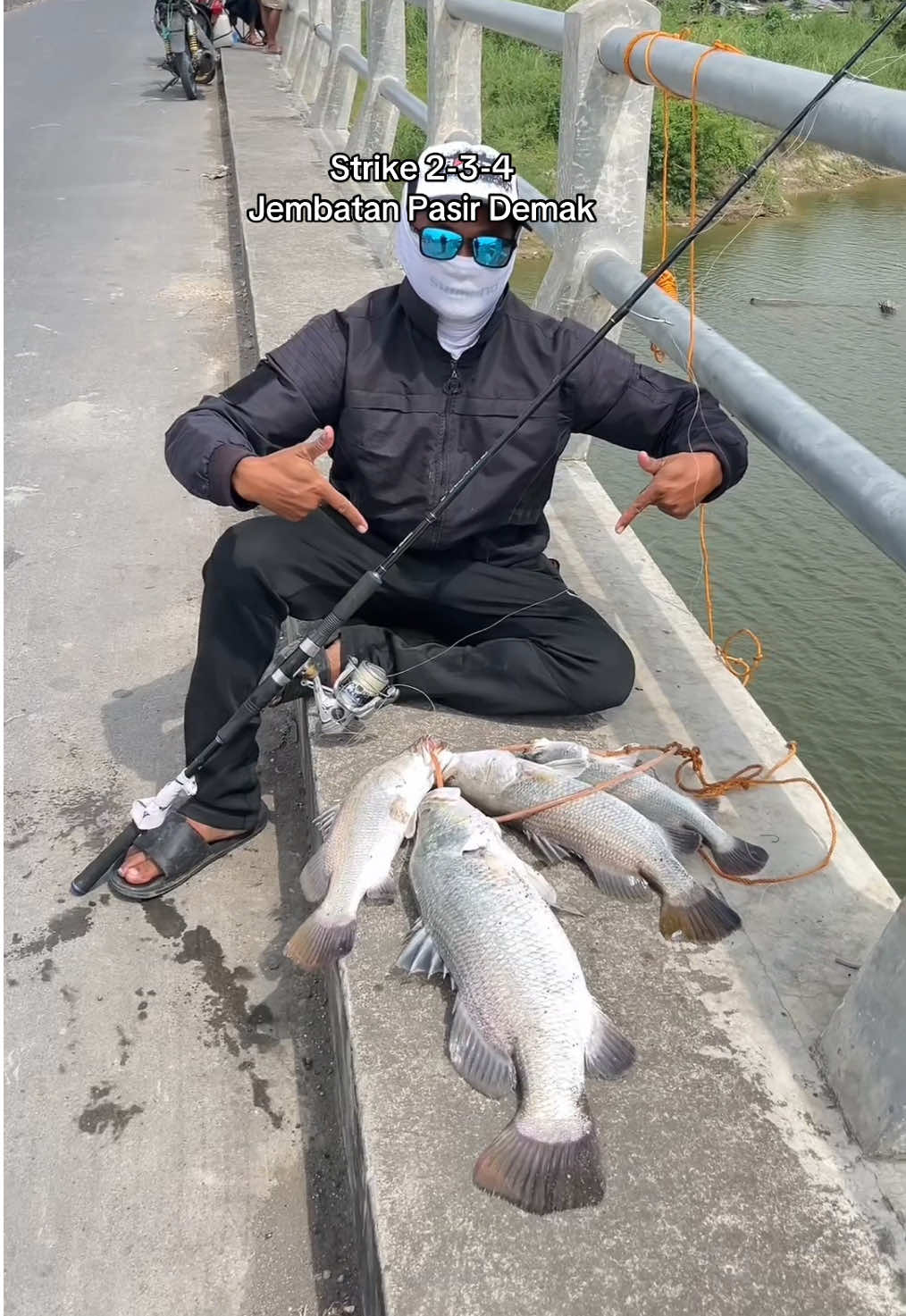 Membalas @Imam Sya'roni Barramundi Jembatan Bungo Dan Jembatan Pasir Kabupaten Demak, Sejak Kecil sekitar 1990an Sudah Sering Spot Mancing Di Dua Desa ini saat Masih Berdiri Jembatan Peninggalan Belanda#arifpulaunasi #mancing #mancingmania #mancingmaniamantap #barramundi #fypシ゚viral #fypage #fyp 