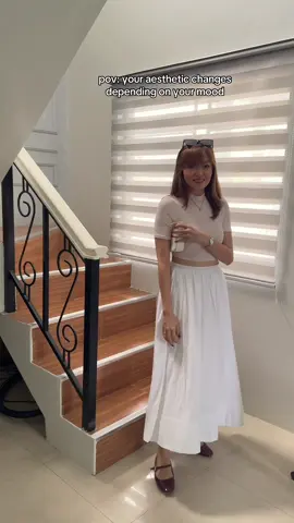 4 ways to style your white midi skirt 😘 #fitcheck #outfitideas #outfitsphilippines #OOTD #skirt #casualstyle #fashioninspo #creatorsearchinsights 