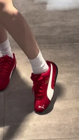 SEPATU SNEAKERS KASUAL PUMA SPEEDCAT RED😍#sepatukeren #puma #fyp #sneakers #sepatuhealing 