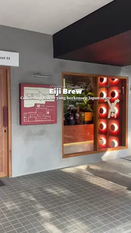 NEW cabang kedua dari Eiji Brew 😍 selalu jadi coffeeshop anak-anak kalcer karena konsepnya yang selalu kalcer 😍 wajib mampirin ke cabang keduanya yaa 🥰 . . . . . . . #eijibrew #cafebandung #cafeaesthetic #cafe #coffeeshop #bandung #coffeeshopbandung #kalcer  #creatorsearchinsights 