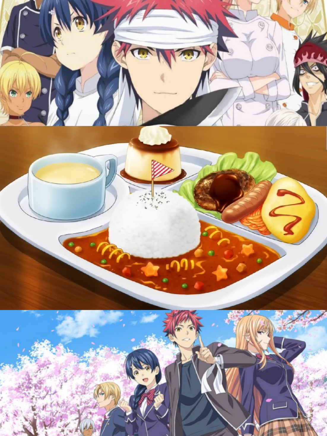 10 อันดับหัวกะทิรุ่นใหม่ #ยอดนักปรุงโซมะ #อาหาร #10หัวกะทิ #นาคิริเอรินะ  #ไดฟูกุ #กัมโบ 