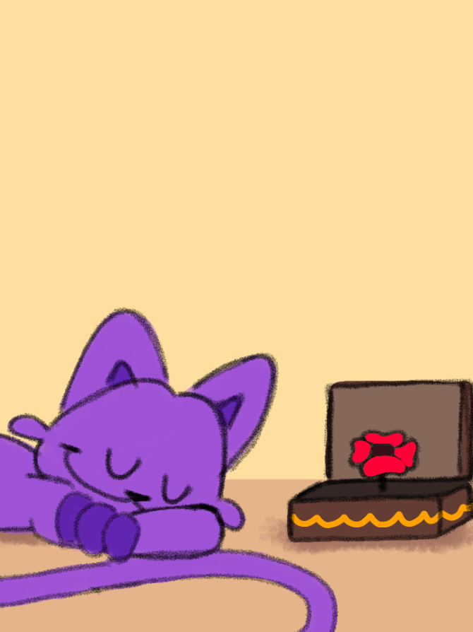 “Music boxes keep him calm.” . . . Sooo, this was supposed to be a little relaxing video at first, but I'm thinking if to make into something more.. 👀💥 This is also a little headcanon I have, where Catnap LOVES music boxes!! 😋 #PoppyPlaytime #SmilingsCritters #catnap #animatic #myart 
