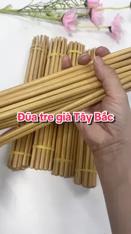 Đũa tre già Tây Bắc, đũa đều đẹp, tre già nên đũa vàng ươm #giadungnhalin93 #lin93riviu #nhabep #duatre #dua 