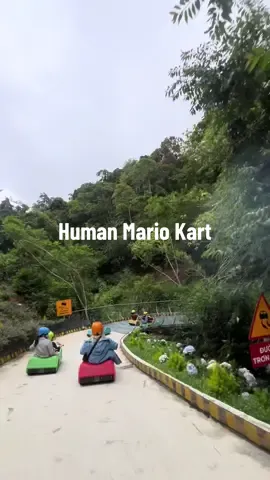 Funniest activity ever in Vietnam 😂😂 #mariokart #humanmariokart #mariokartdalat #dalat #thingstodoindalat #funnytiktok #funny #vietnam 