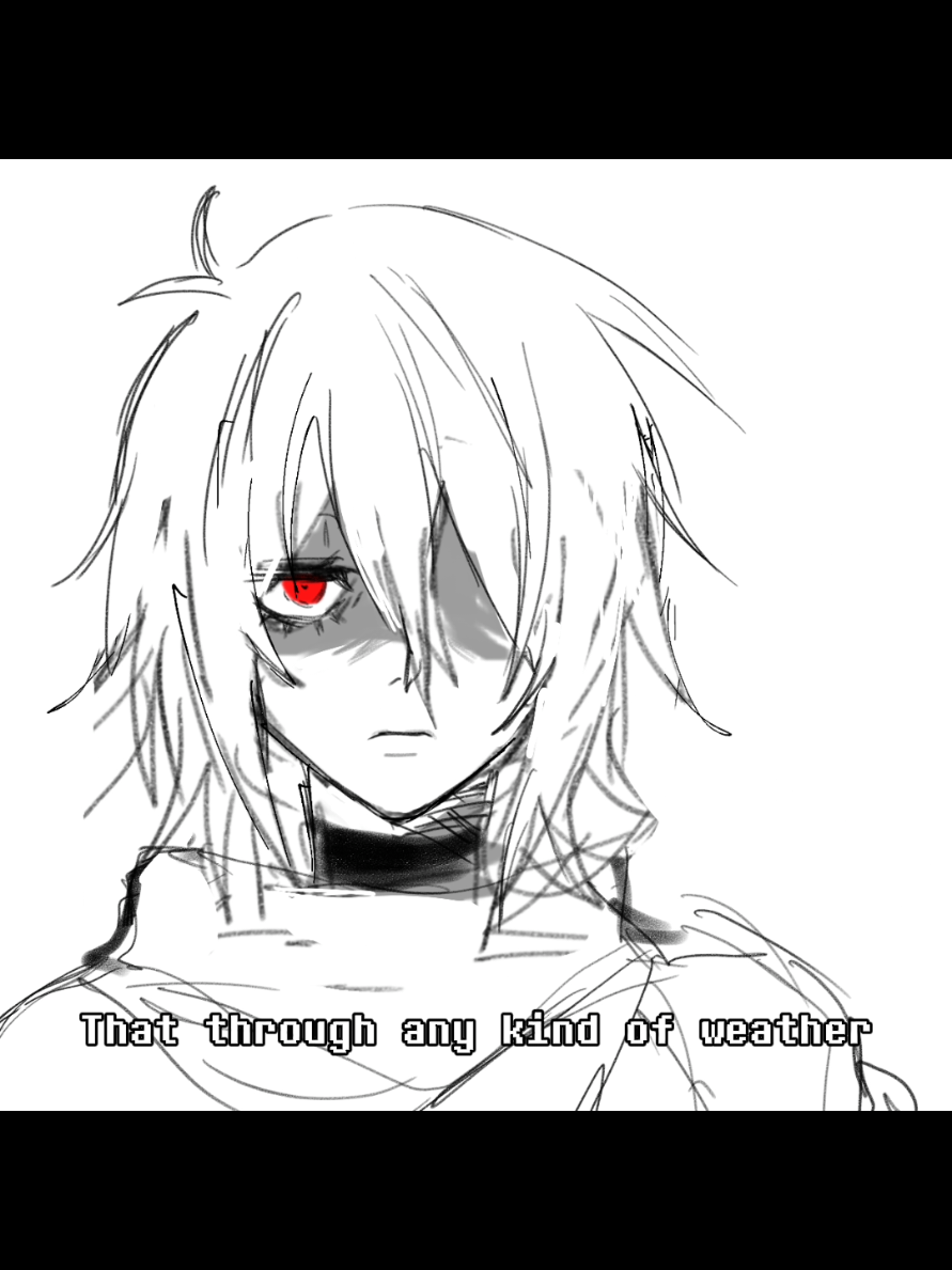 (WIP) An idea stuck in my head!!! Should I finish it? 🥺 #deltarune #krisdeltarune #originalcharacter 