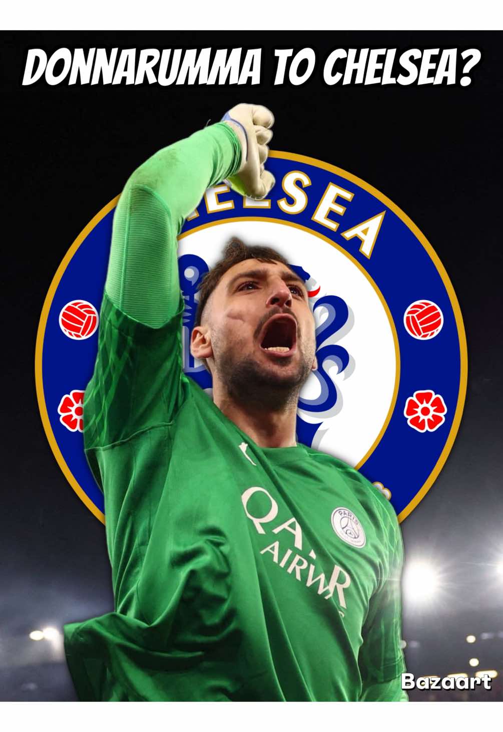 Could Donnarumma be heading to Chelsea?😳#chelsea #cfc #donnarumma #gianluigidonnarumma #psg #sdpeasyyt 