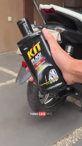 kit magic black, cairan semir ban kendaraan  supaya bisa hitem pekat lagi #semirban #semirbanmotor #semirbanmurah #semirbanpremium #penghitamban #kit #kitblack 