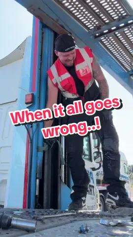 Had better days at the office I must admit..! I’m blaming the heat! What a mess 😅😅😅 #fup #mistake  #oops #mechanicsoftiktok #mechanic #mechaniclife #trucks #howitworks #fyp #fixit #funny #mechanical #truckmechanic 