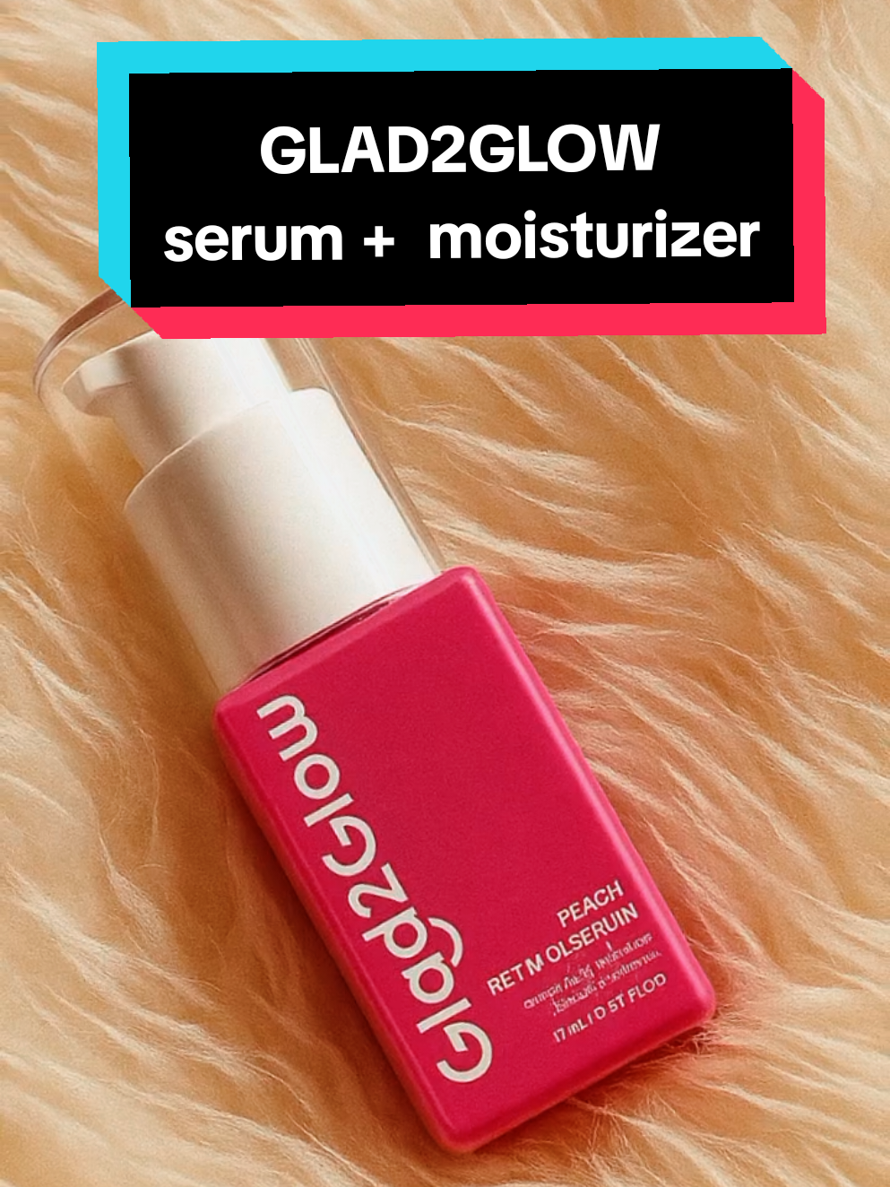 Glad2Glow retinol serum dan moisturizer #fyp #ai #glad2glow #serum #moisturizer 