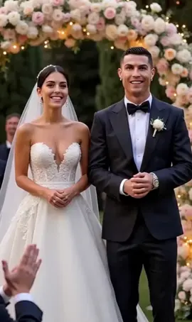 Ronaldo and Georgina’s Romantic Wedding Day😘💗🥰 #footballlovers⚽❣️ #ronaldo #georgina #romanticwedding #viralvideo 