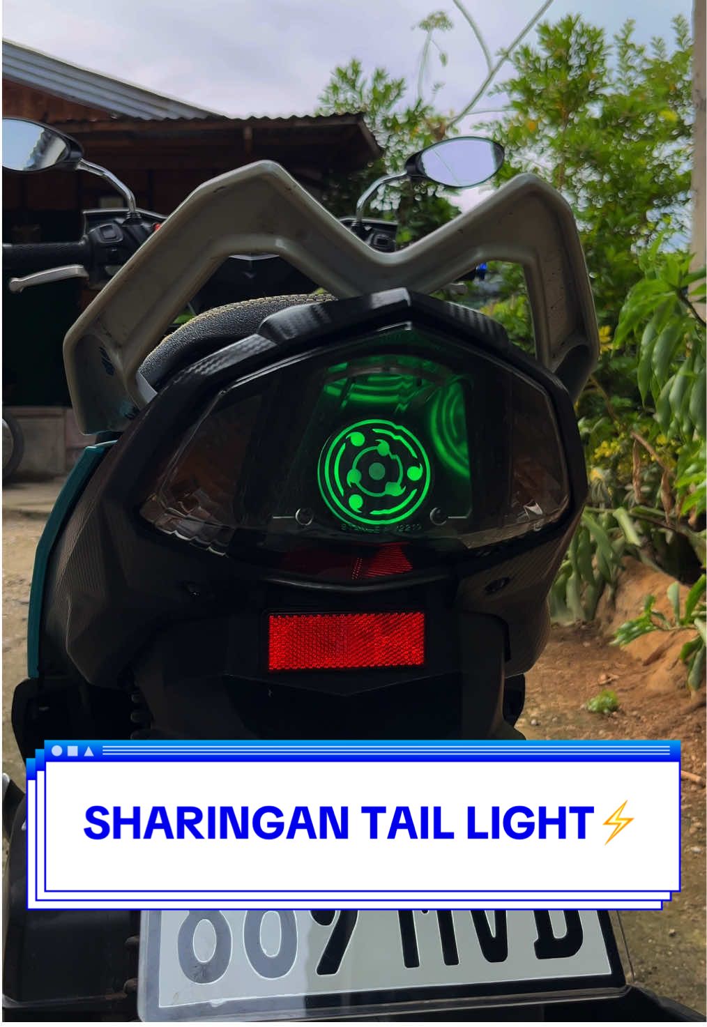 SHARINGAN TAIL LIGHT🫡 #mio #m3 #indoconcept🇮🇩 #mioi125 #fyp #fypシ゚ #viral 