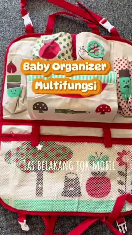 ketolong bgt kmren mudik pake ini, banyak sakunya jd mudah nyimpen dan ngambil barang bayi jd ga berantakan jugaaaa #bagorganizer #babyorganizer #tasbelakangjokmobil #tasmobil 