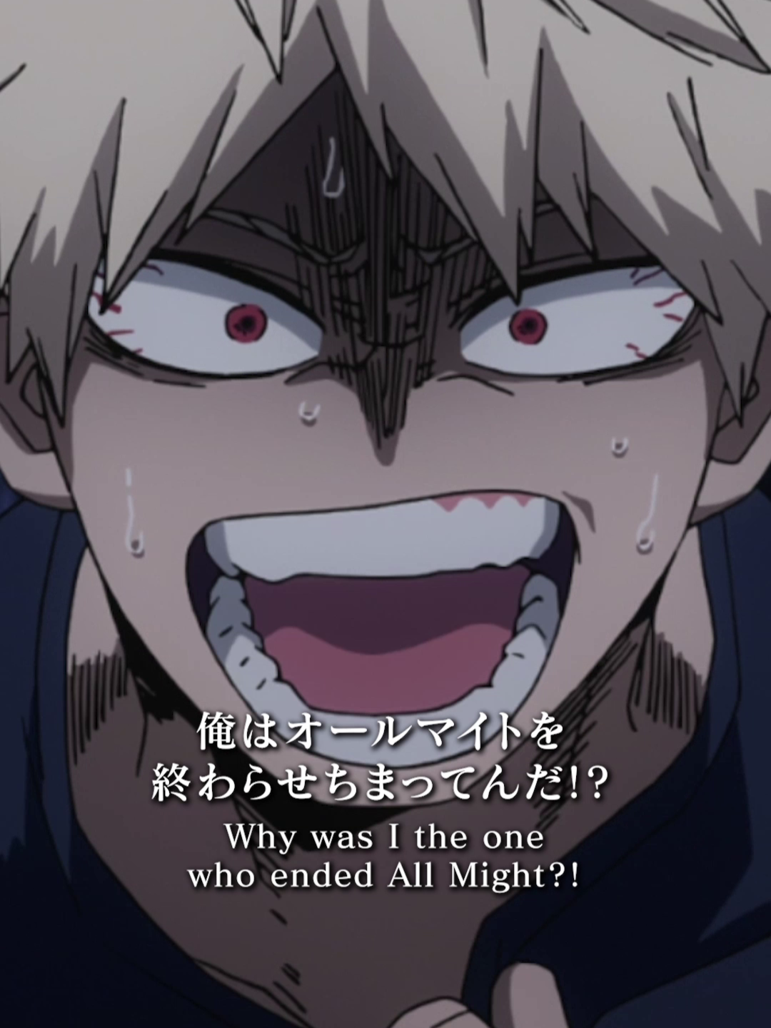 #爆豪勝己名シーン 3期第61話「デクVSかっちゃん2」／#僕のヒーローアカデミア#ヒロアカFINAL SEASON 10月～毎週土曜夕方5:30 放送／#MyHeroAcademia#MHA_UltimateScene #KatsukiBakugo