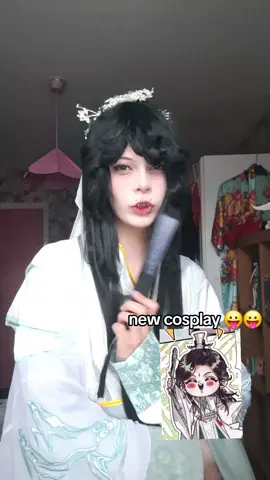 #shiqingxuan  ehehheh i love this cosplay its super heavy and warm but its fine trust ill survive ncs🥰  #shiqingxuancosplay #windmaster #tgcf #tianguancifu天官赐福 #heavensofficialblessing #heavensofficialblessingcosplay #fyp #foryou #foryoupage #followme #tobbe #cosplay #tgcfcosplay @𝓻𝓮𝔂~🌊🪽 @irl rui kamishiro ☆ @elliot..077 