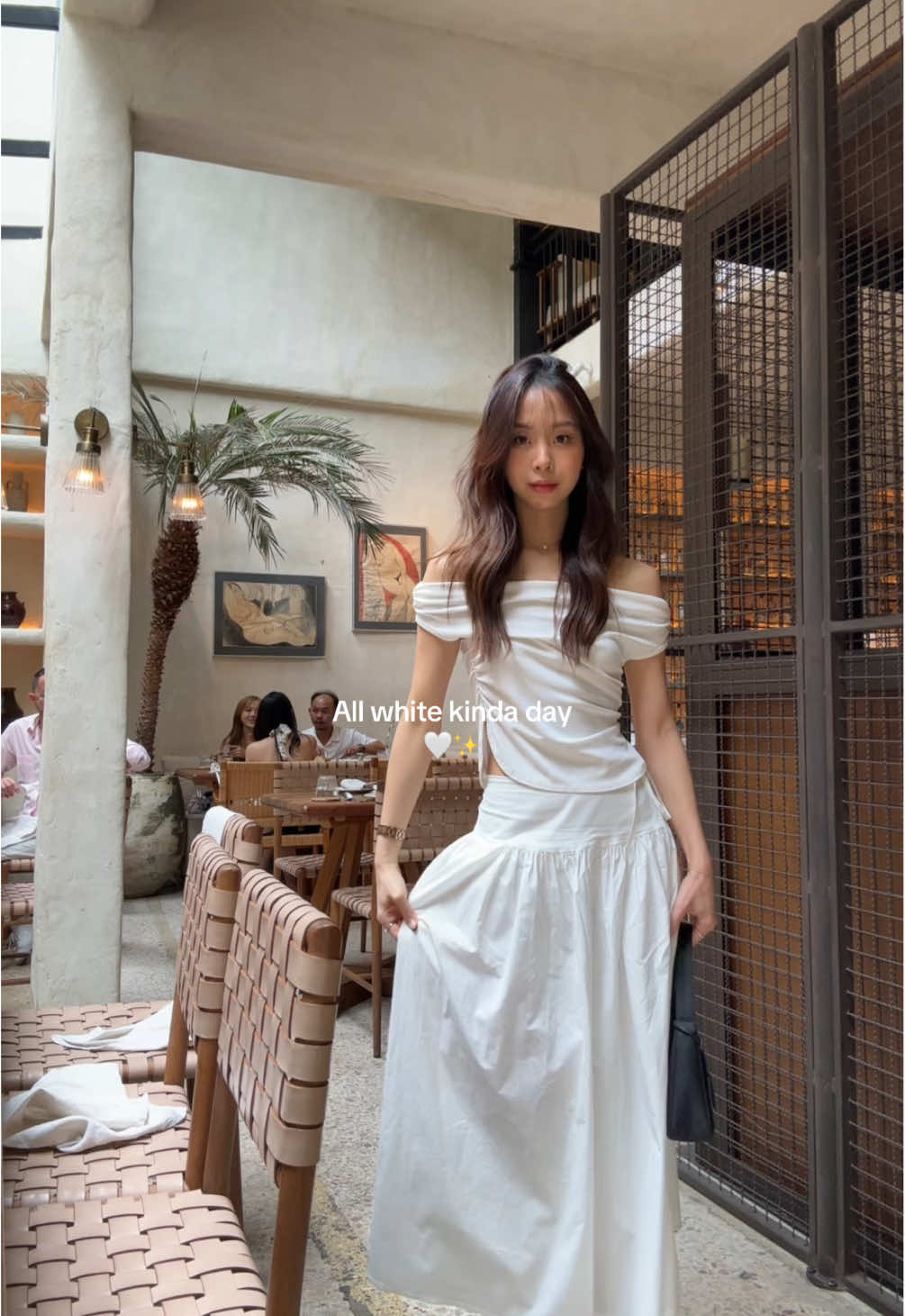 🤍💫  #แต่งตัว #outfit #OOTD #outfitideas #outfitoftheday #fitcheck 