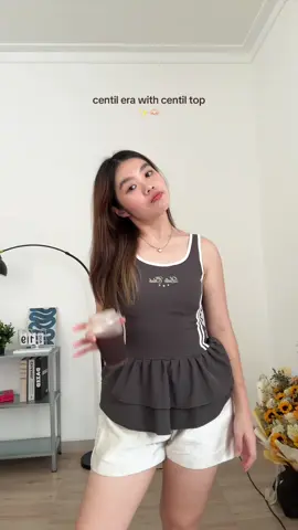 ballet top at top of mind rn😍🫶🏻 #outfitideas #OOTD #ballettop #StreetStyle #girlsoutfit 