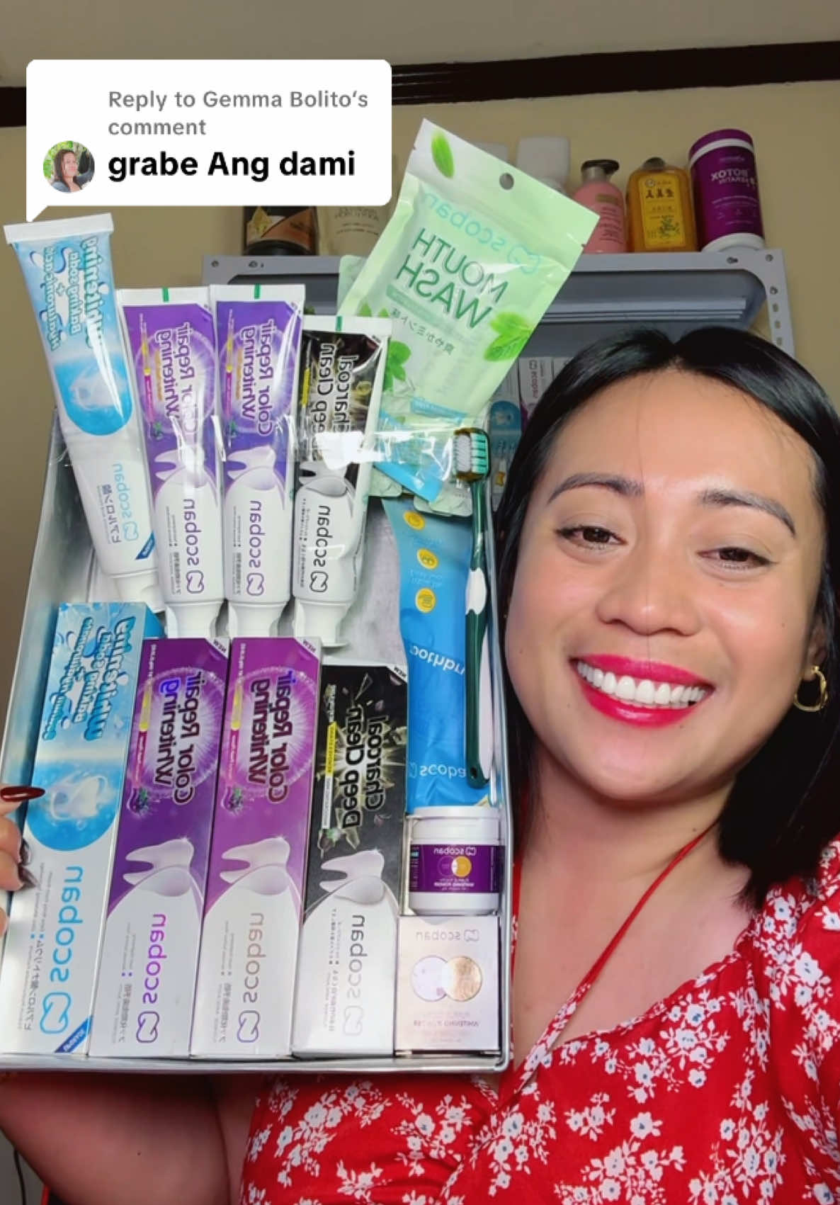 Replying to @Gemma Bolito big bundle big discount #whiteningtoothpaste 