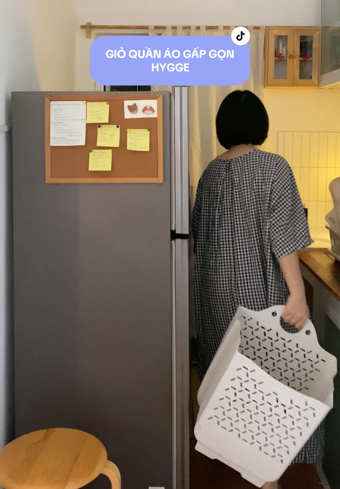 Giỏ đựng quần áo gấp gọn của Hyyge, giỏ đa năng có thể sử dụng nhiều mục đich #giodungquanaogapgon #hygge
