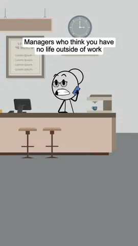 Managers who think you have no life outside of work 🥲. Audio credits:@Andréa Figliomeni #animation #animationmeme #corporatelife #work #workplace #manager #managersbelike #fyp #foryou #usa🇺🇸 #usa_tiktok 