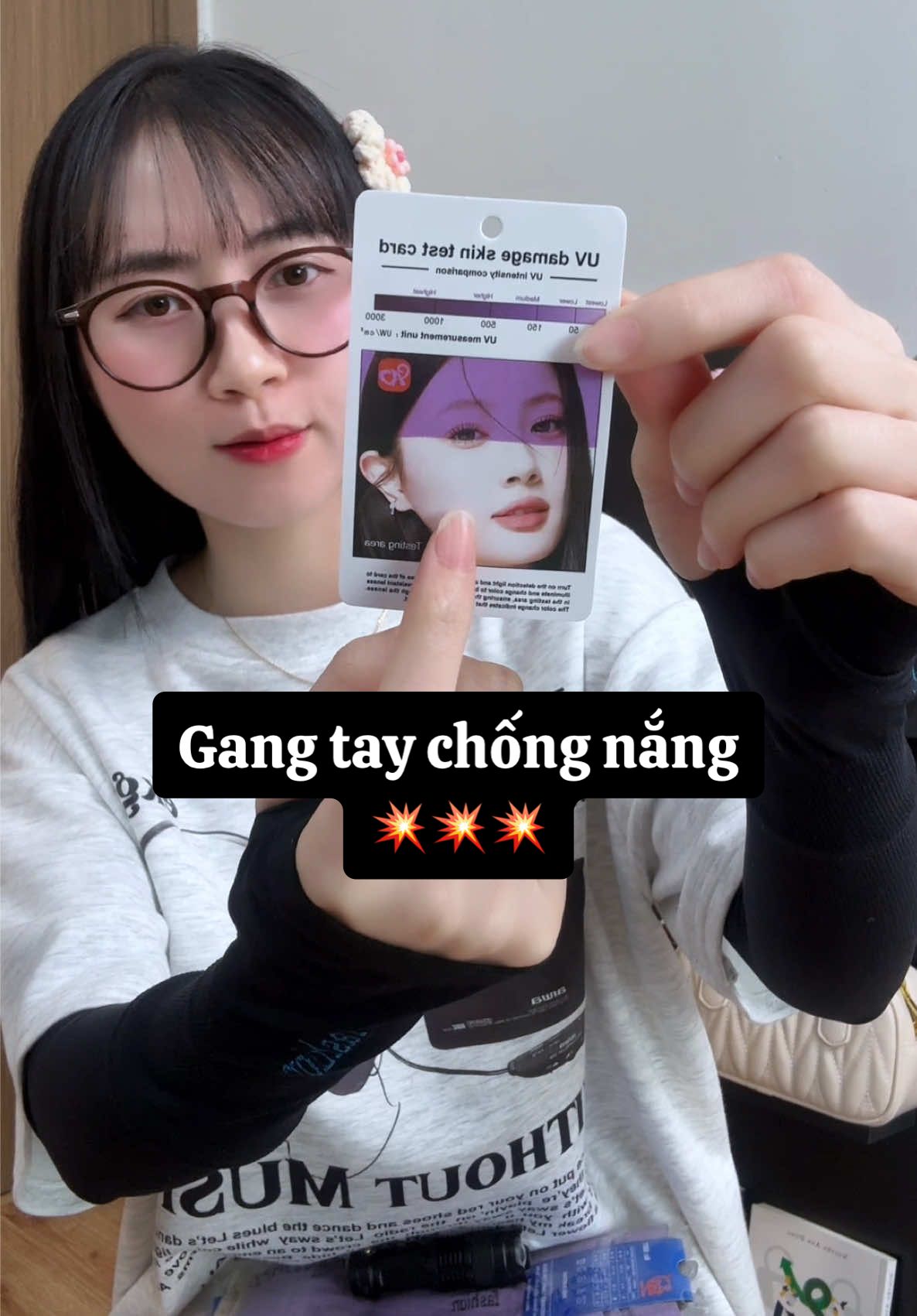 Đeo thấy đỡ đen sạm, rát da hẳn nha mn ơi💥💥💥 #xuhuong #gangtaychongnang #gangtaychongtiauv #meozbasic 