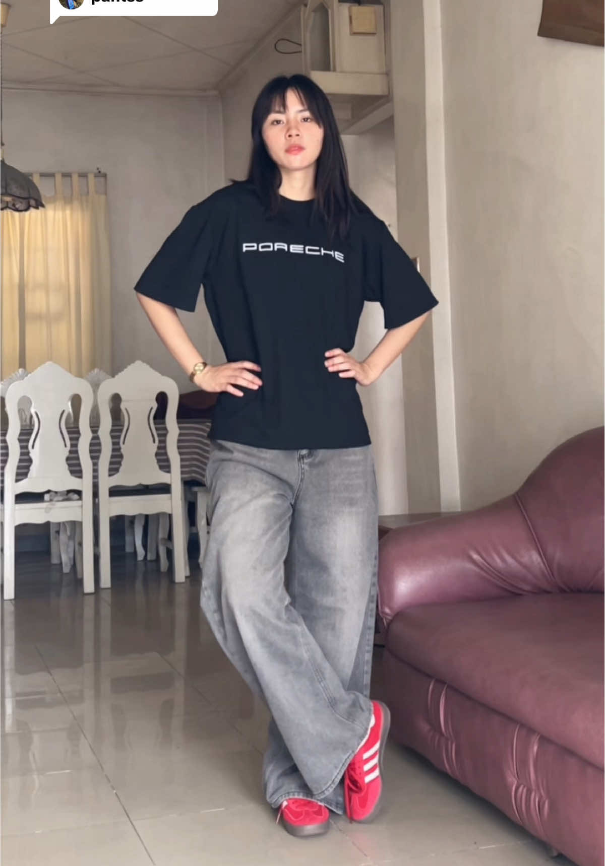 Replying to @ish  here po yung pants☺️ #graypants #pantsrecommendation #outfitideas #outfit #tiktokfinds #TikTokFashion #fyp 