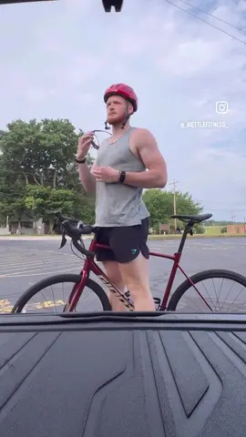 Breakin in the new bike #Fitness #hybridathlete #cycling #athlete #cardio 